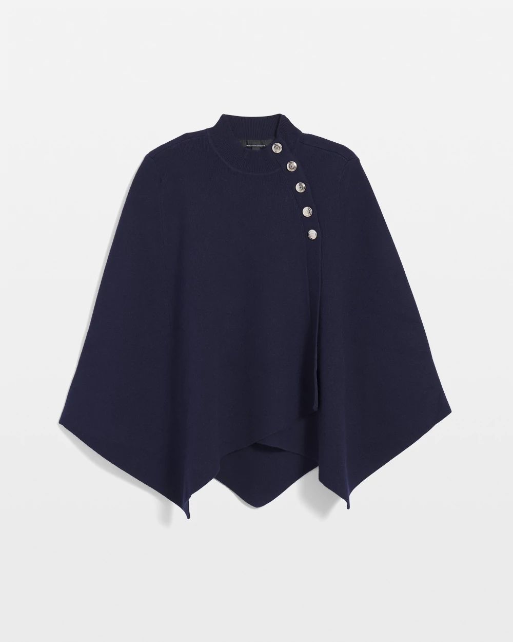 Button Wrap Poncho | White House Black Market